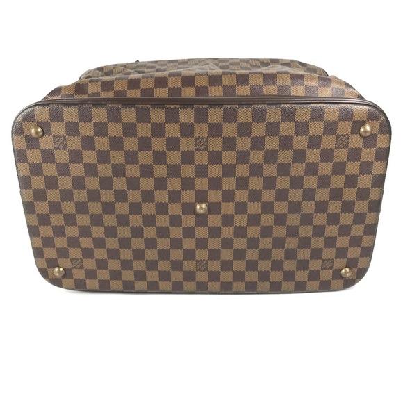 LOUIS VUITTON Brown Damier Canvas Boston Bag - Picture 5 of 14